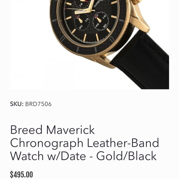 BREED Men's Maverick Watch (Retail $495) - Picture 8 of 9